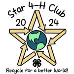 Load image into Gallery viewer, 2024 Star 4-H Sticker
