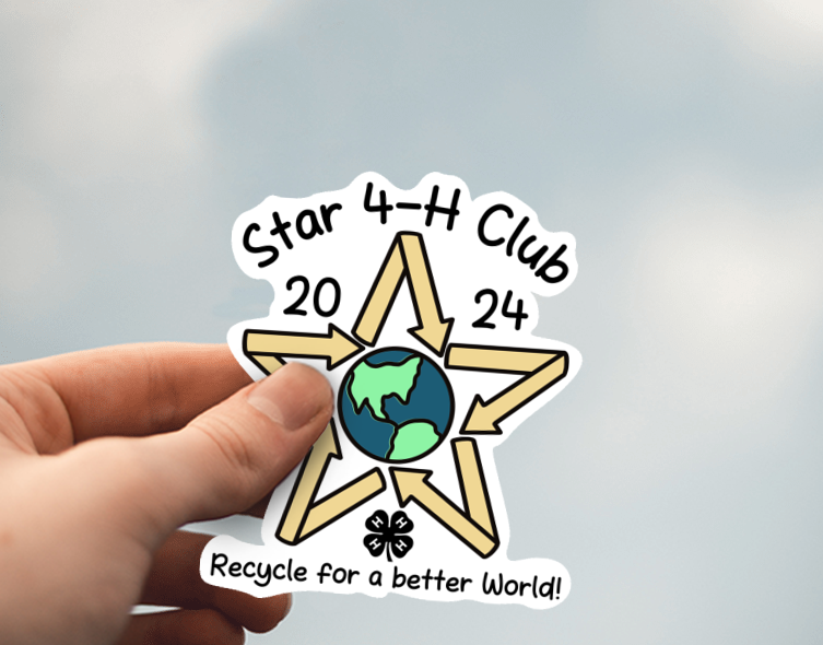2024 Star 4-H Sticker