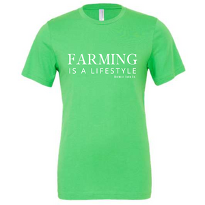 Farming is a Lifestyle Graphic Tee