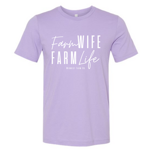 Farm Wife Farm Life Graphic Tee