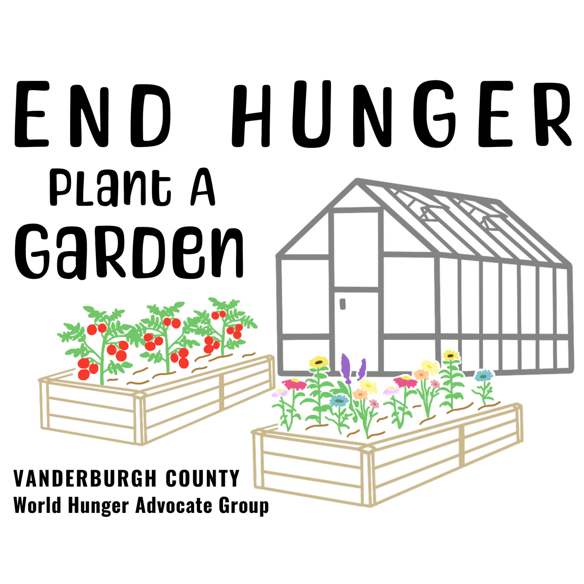 World Hunger Advocate Sticker – Designs by Amanda Deutsch