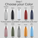 Load image into Gallery viewer, Custom Engraved 17oz Cola Shape Design Water Bottle
