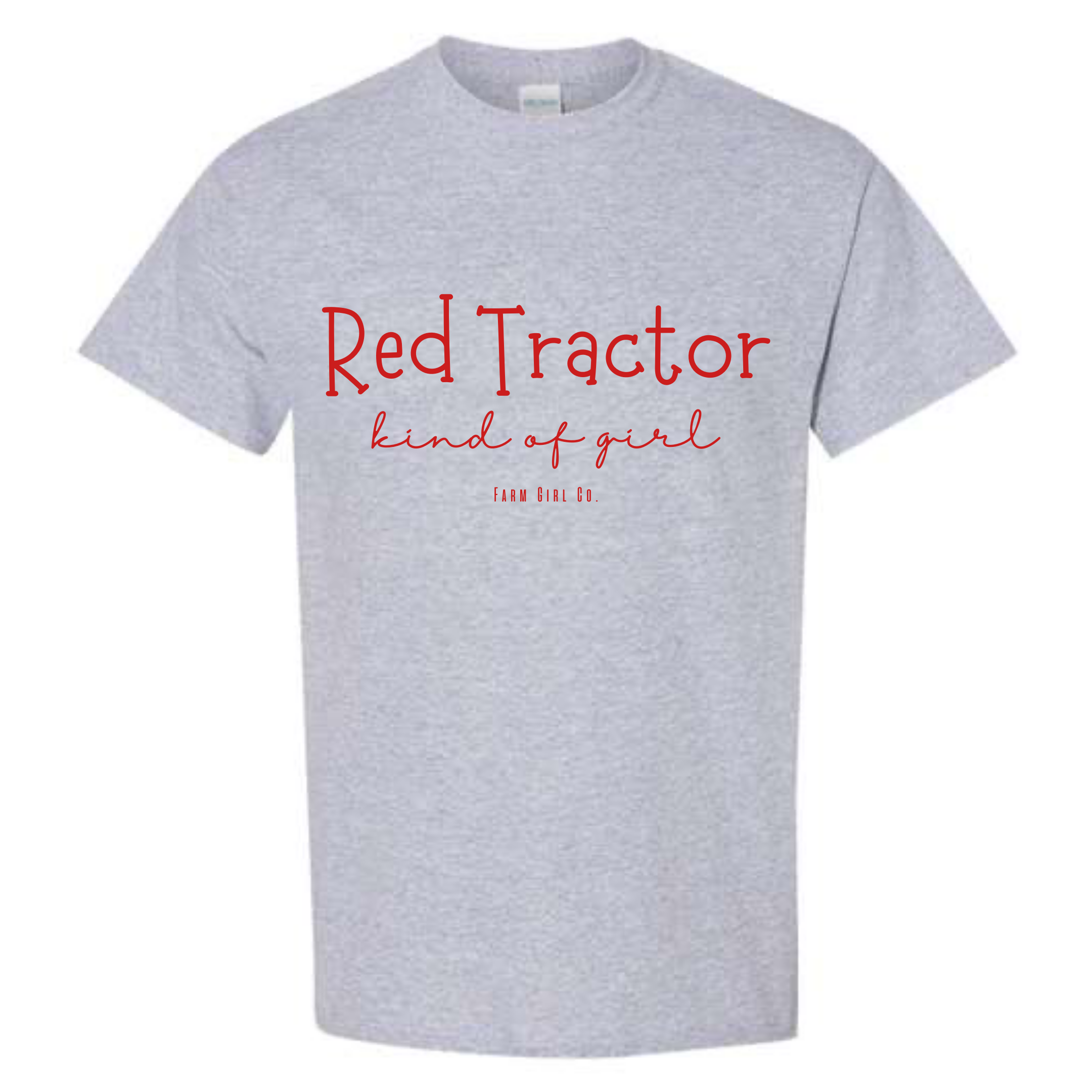 Red Tractor Kind of Girl Graphic Tee