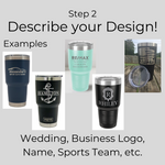 Load image into Gallery viewer, Custom Engraved 30oz Tumbler
